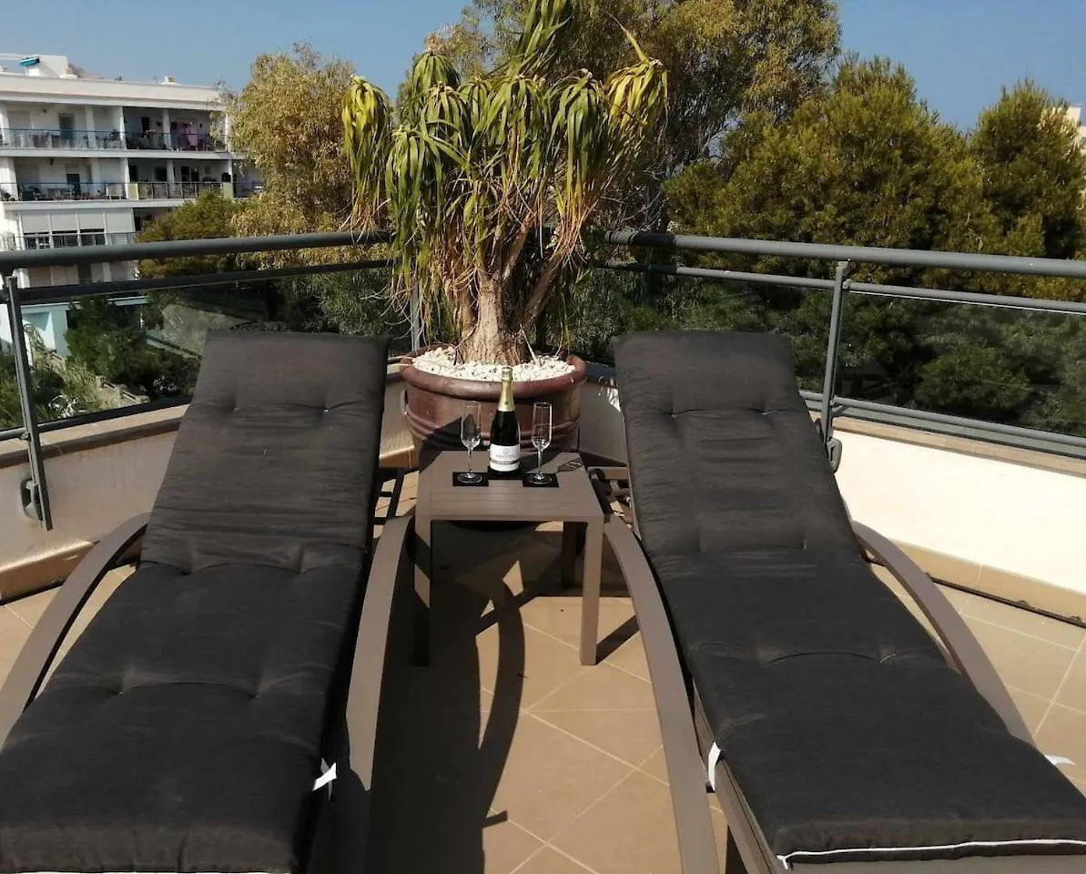 Penthouse Spanje Met Zeezicht Atico Garrucha 0*,