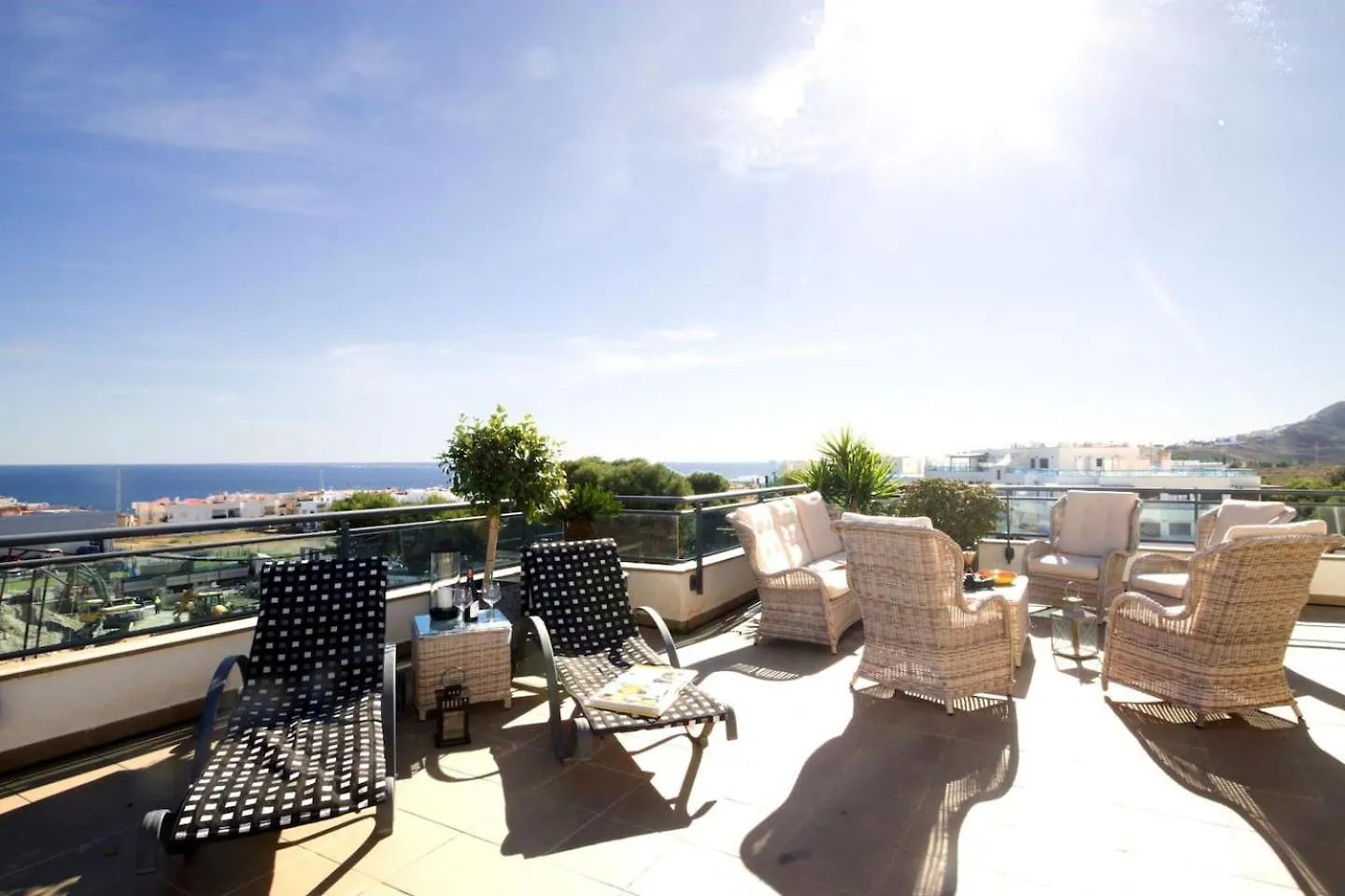 Penthouse Spanje Met Zeezicht Atico Garrucha